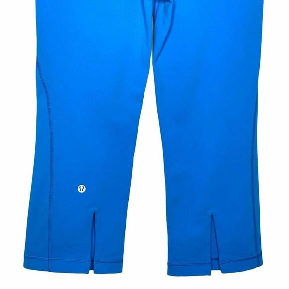 Lululemon Gather and Crow Slit Crop Pants Blue - Picture 4 of 10